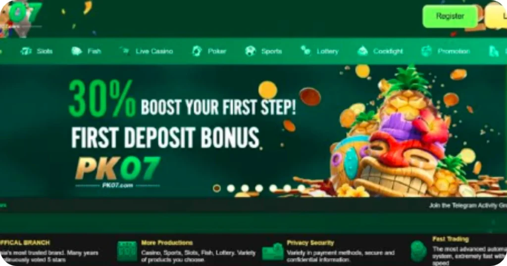 pk07game earning app