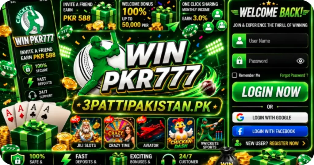 Winpkr777 Game Download and Bonus