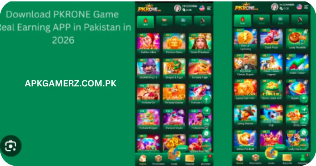PKRONE Game Free Earning App