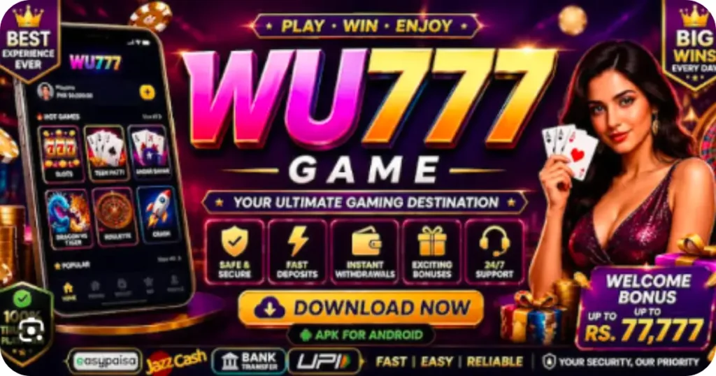 WU777 Game For Free Earning App