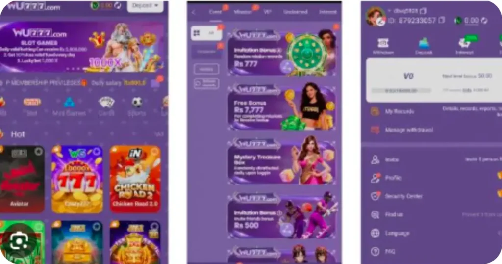 WU777 Game Free Bonus 