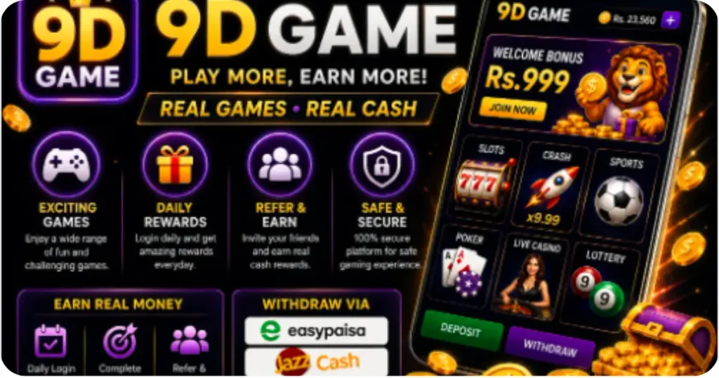 9D Game for Free Bonus App